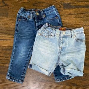 7 for All Mankind - 12 month Denim Duo